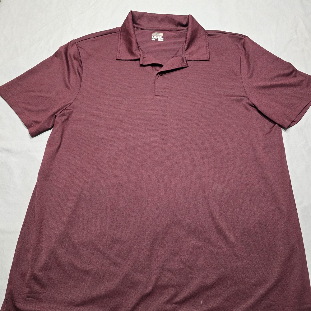 32 Degrees Men's Maroon Polo Shirt